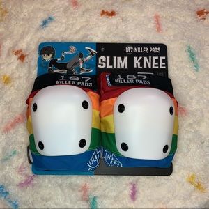 187 Killer Pads Slim Knee Pads in rainbow